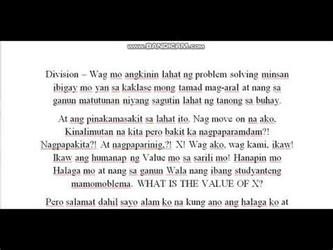 math spoken poetry tagalog
